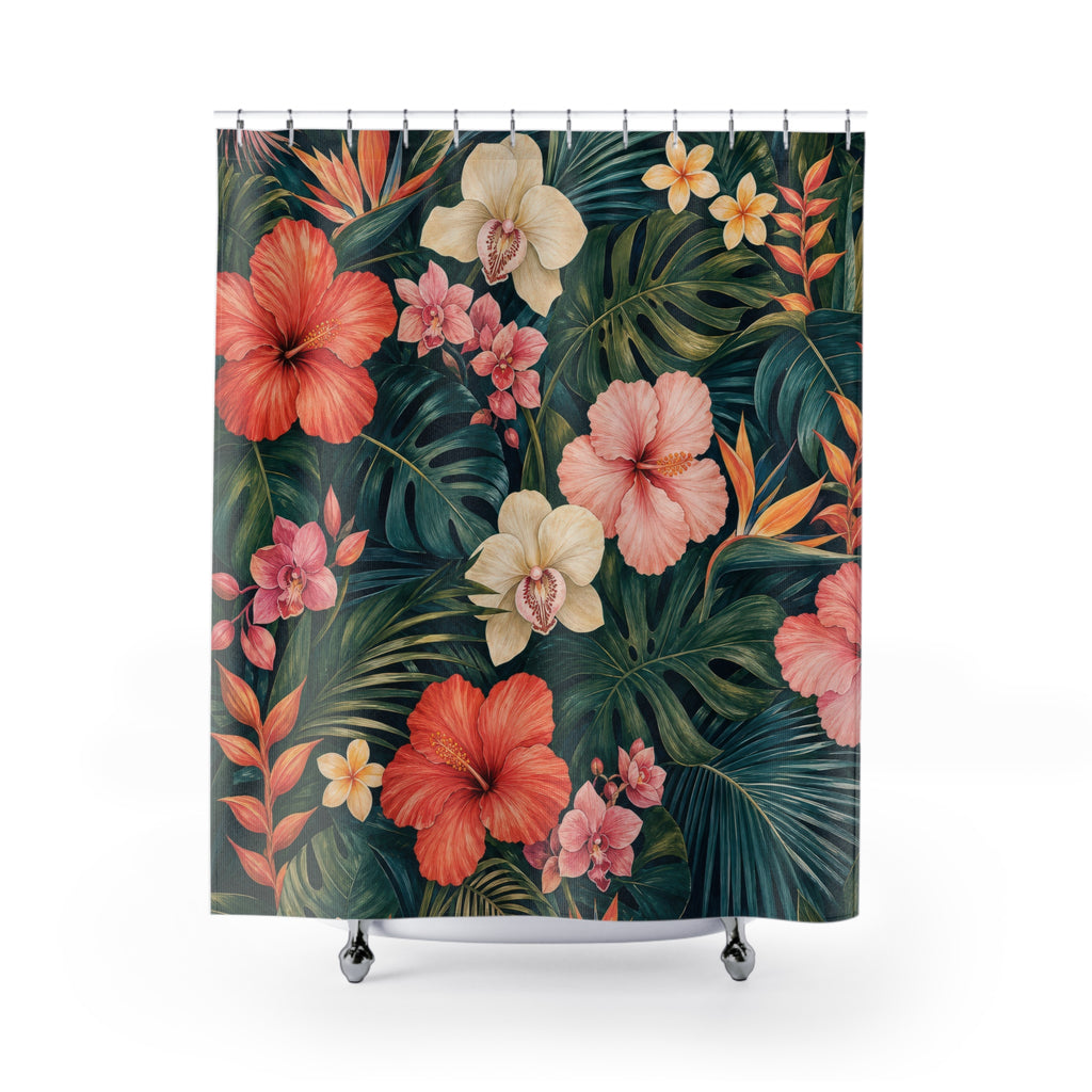 Hibiscus Shower Curtain