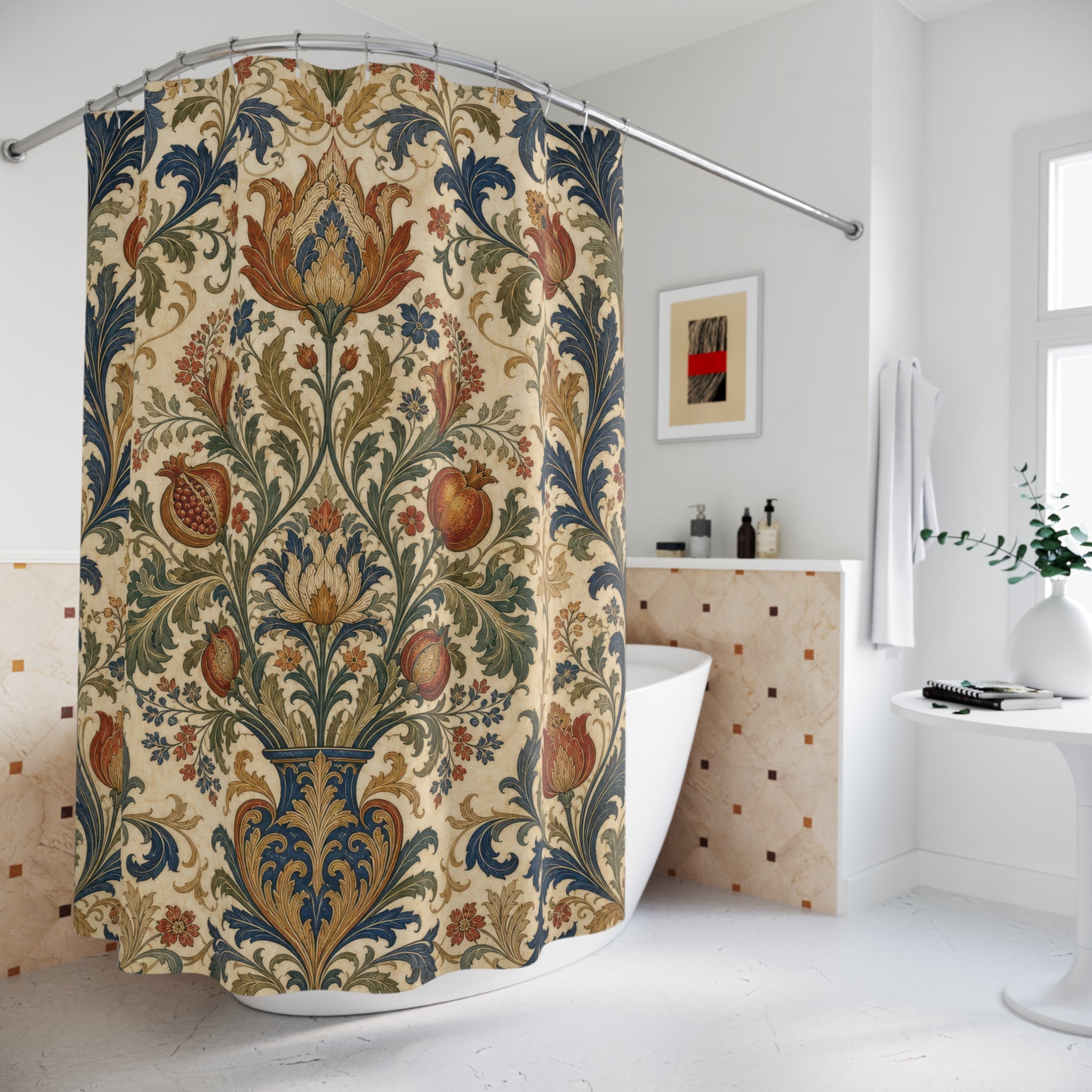 Jacobean Shower Curtain