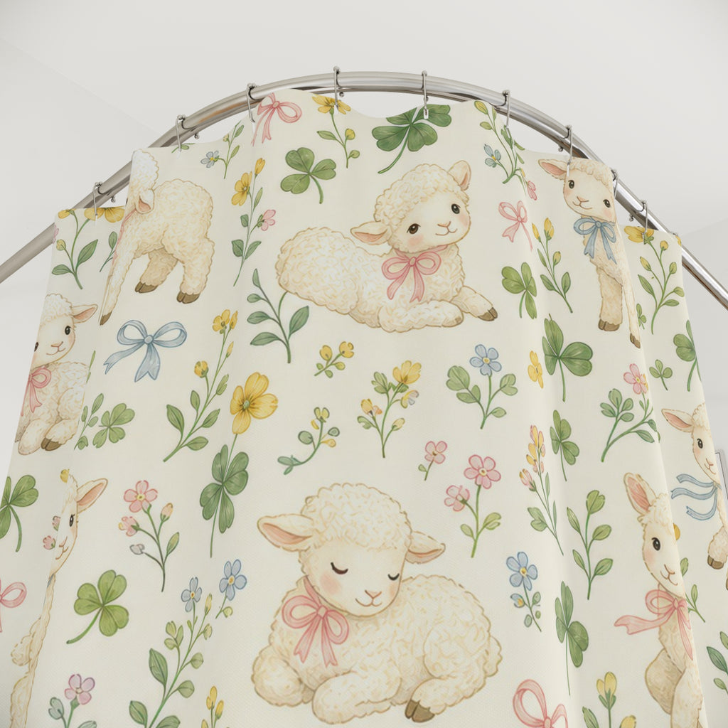 Farm Animal Shower Curtain
