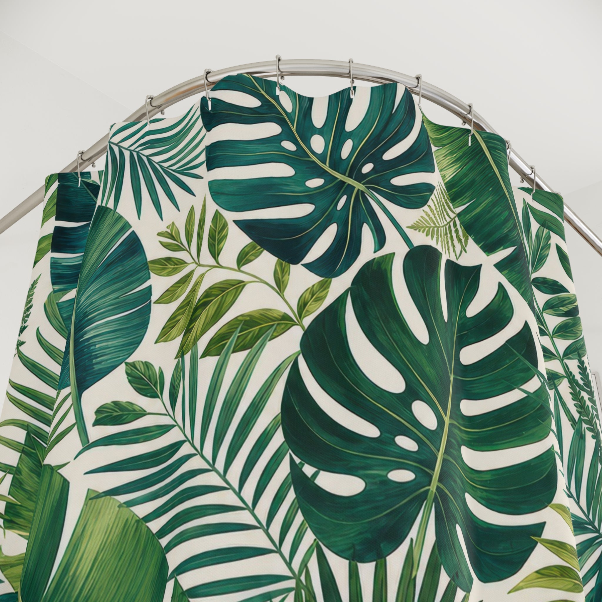 Palm Leaf Shower Curtain
