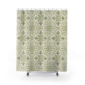 Celadon Medallion Shower Curtain