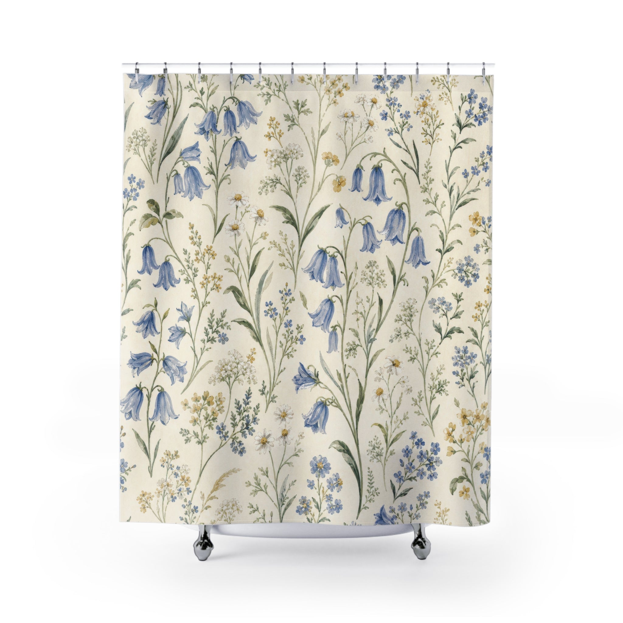 Country Wildflower Meadow Shower Curtain