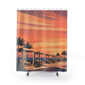 Resort Hotel Cabana Shower Curtain
