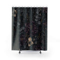 Purple Bouquet Botanical Shower Curtain