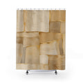 Gold Sandstone Shower Curtain