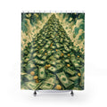 Money Mountain Cash Unique Funny Shower Curtain