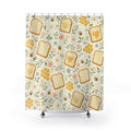 Toast Honey Cute Shower Curtain