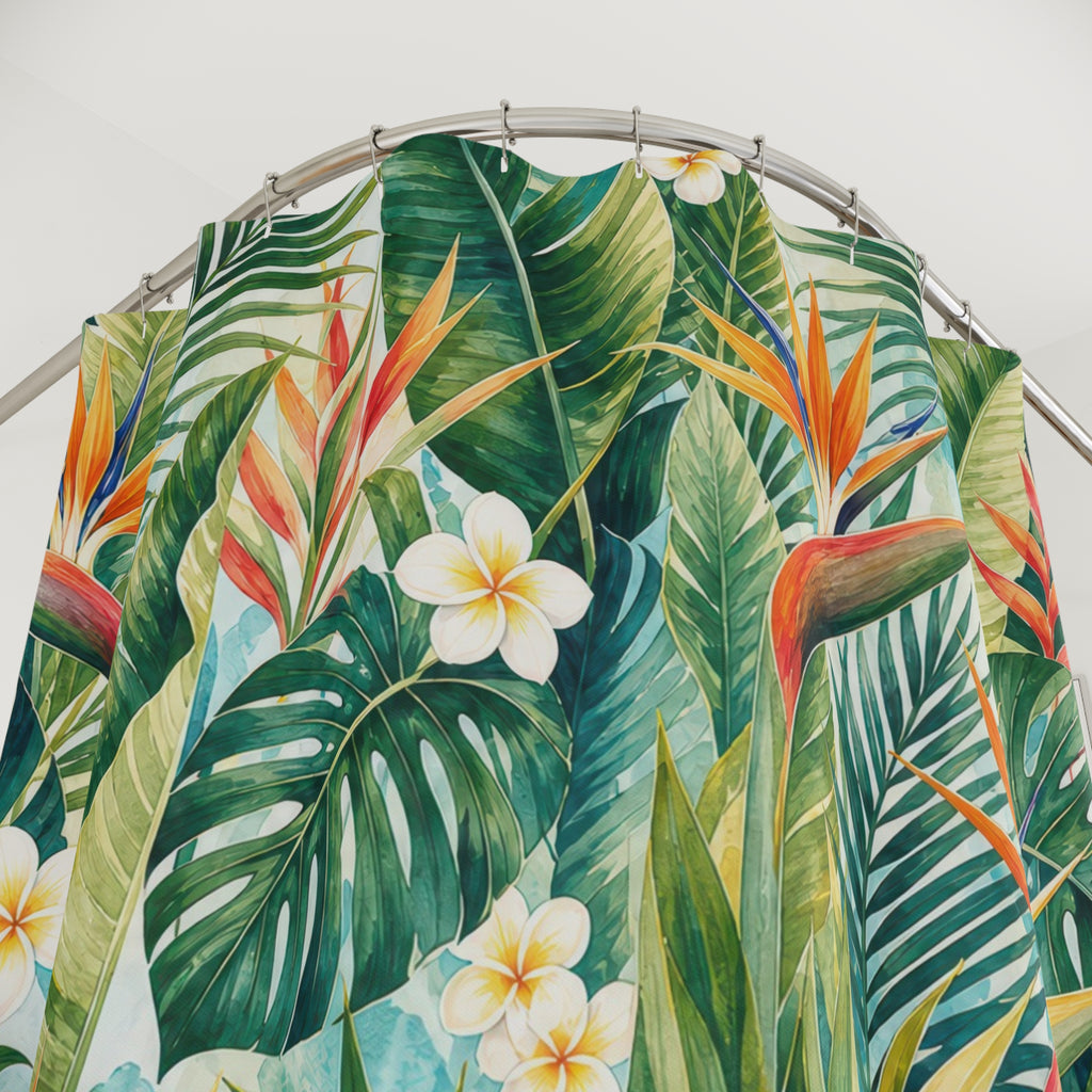 Bird of Paradise Shower Curtain