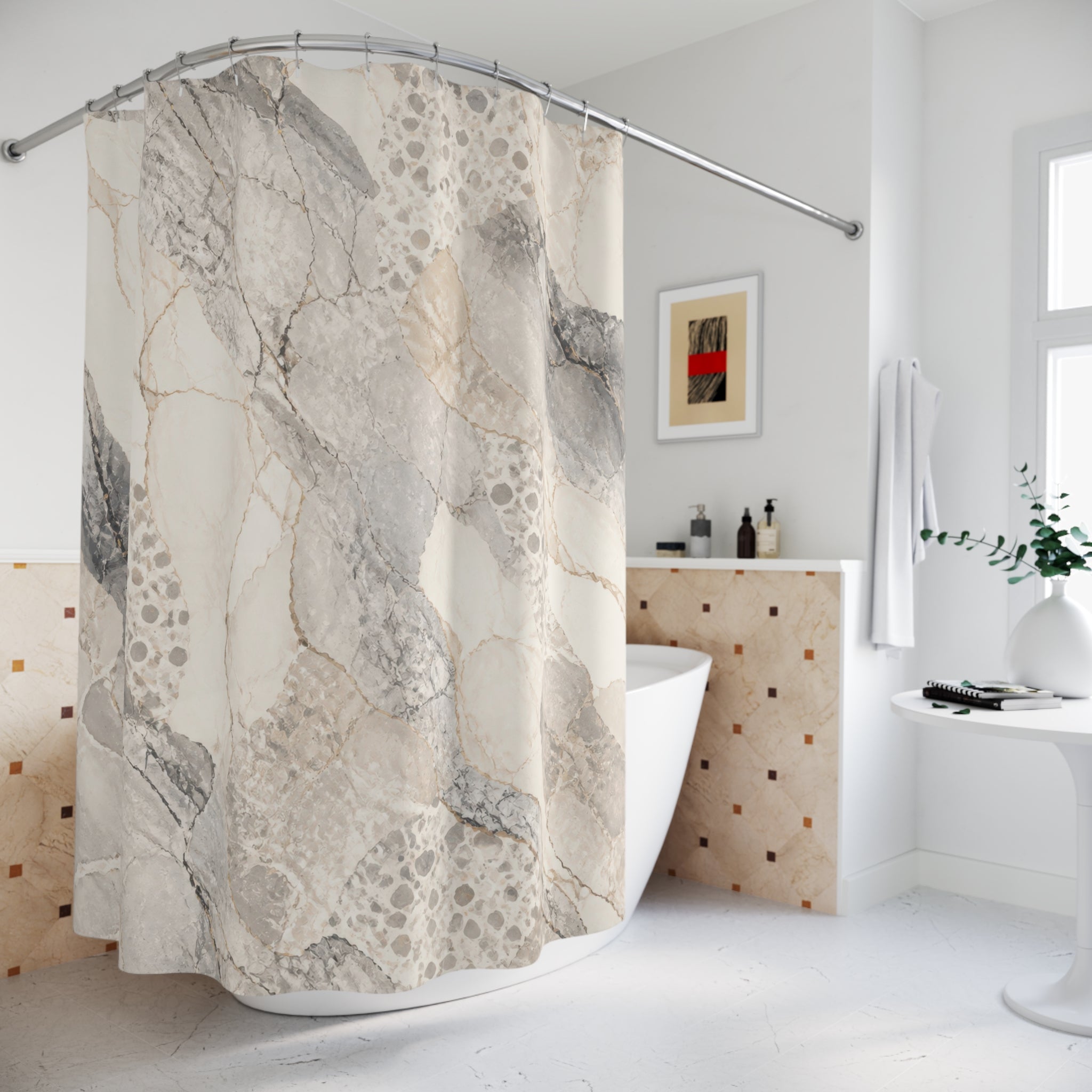 Terrazzo Shower Curtain