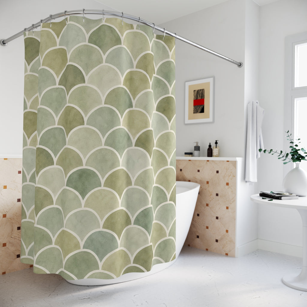Sage Arch Shower Curtain
