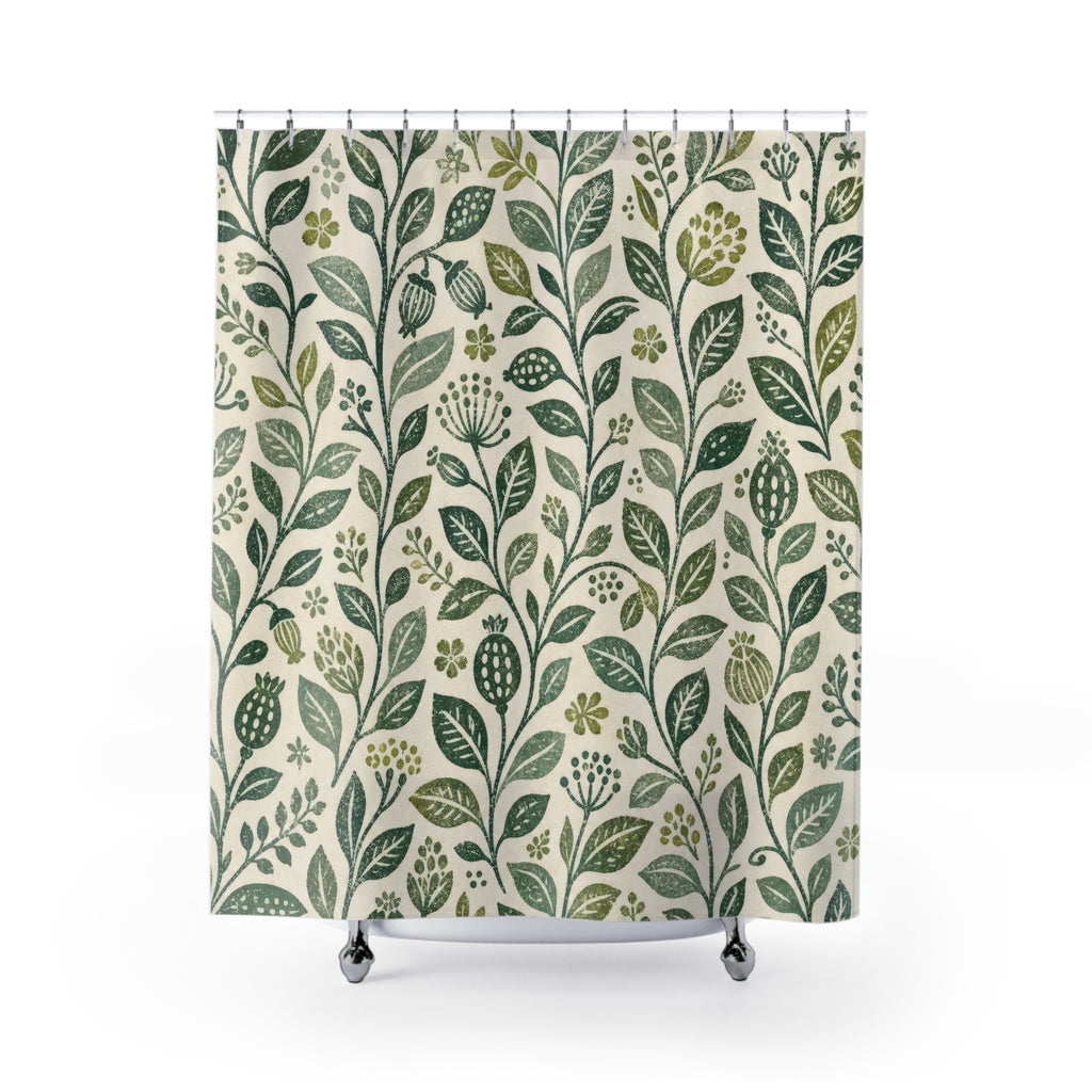 Leafy Vine Shower Curtain