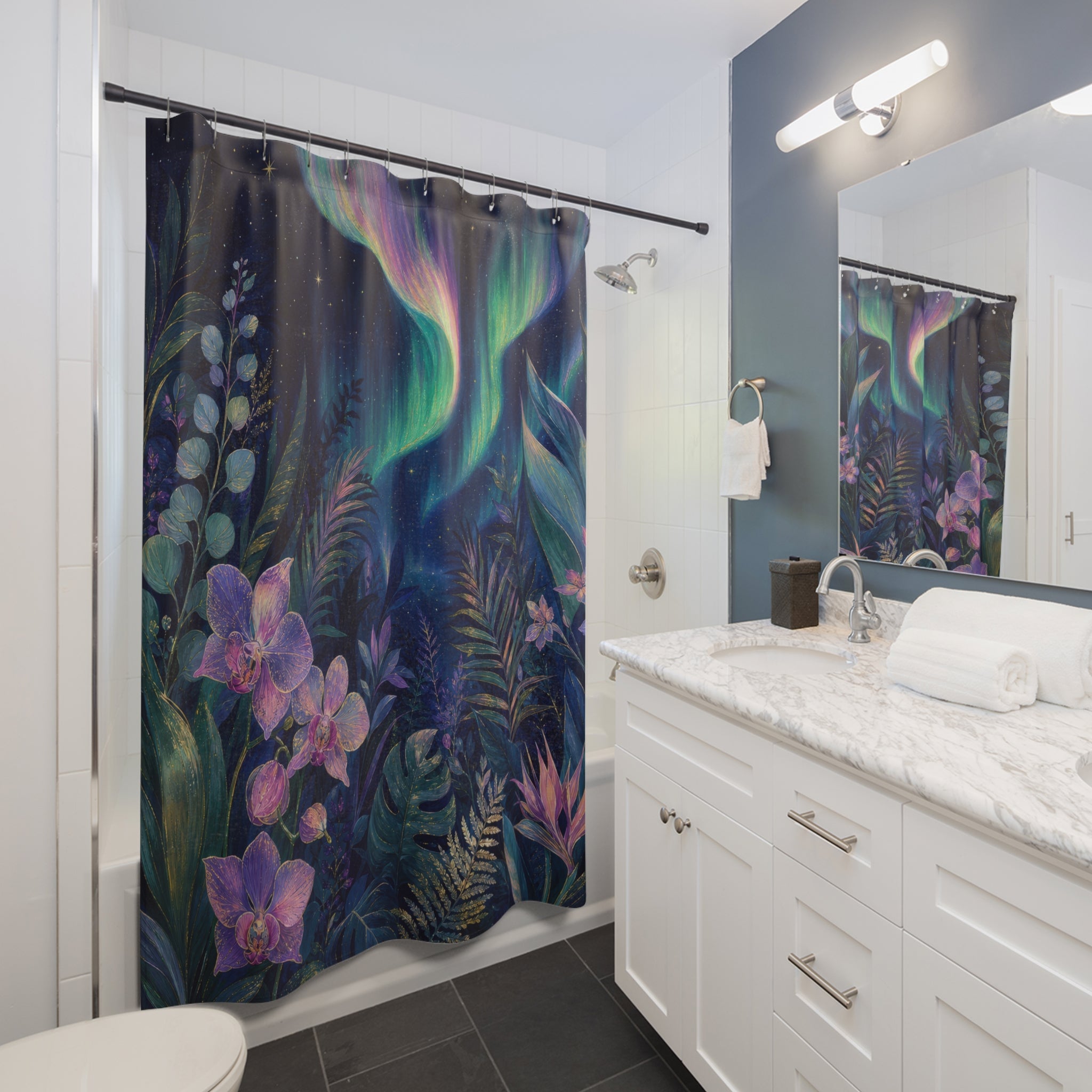 Aurora Conservatory Shower Curtain