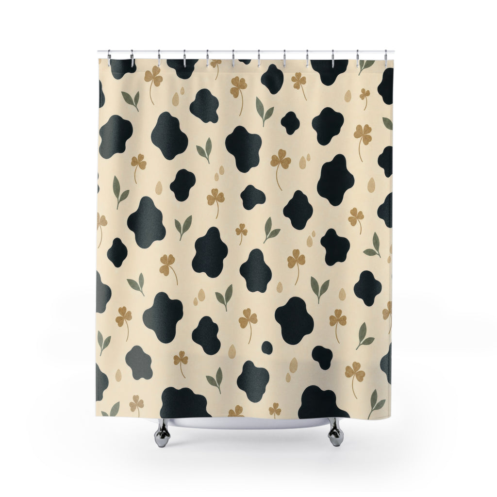 Cow Print Shower Curtain