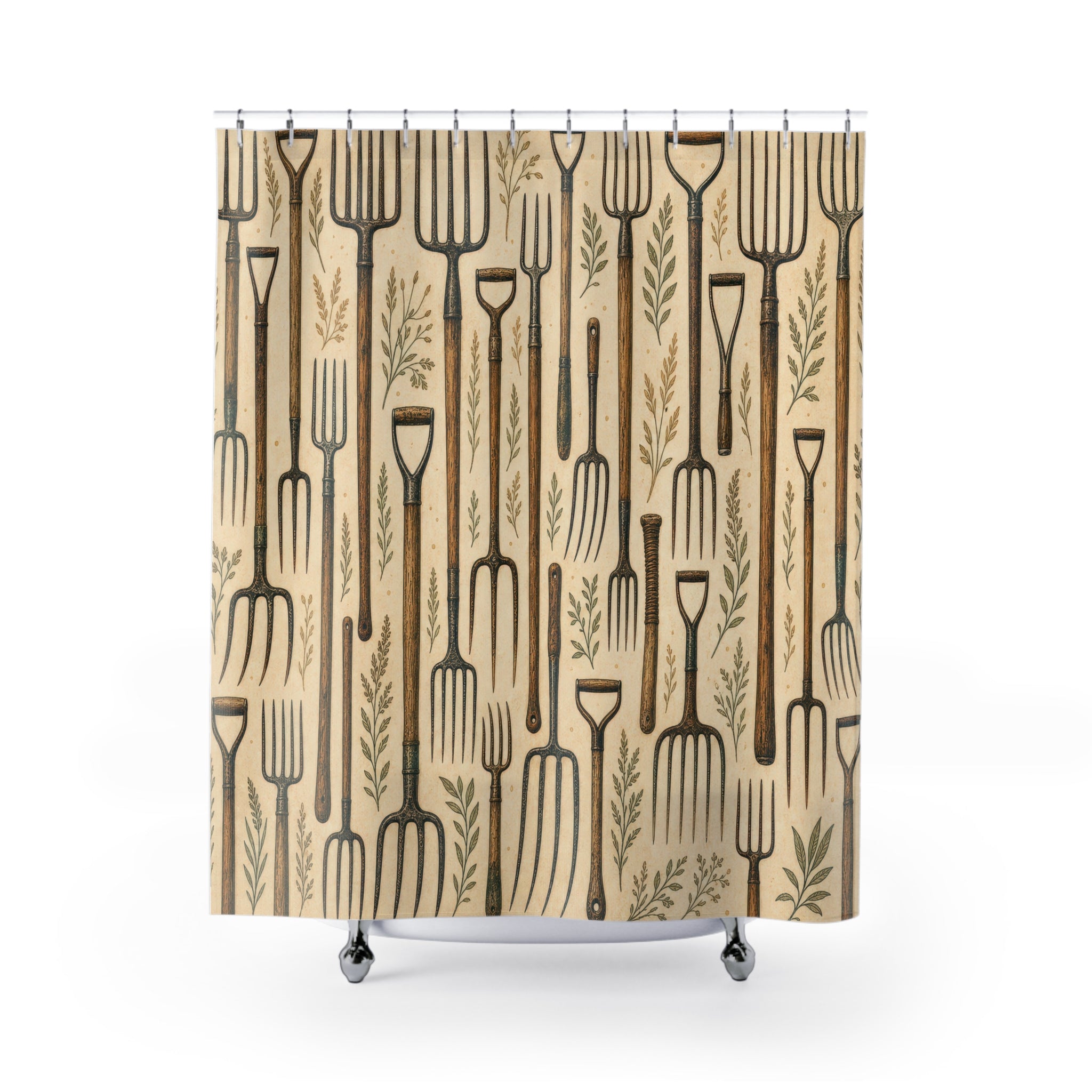 Unique Kitchen Shower Curtain