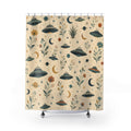 Space Shower Curtain