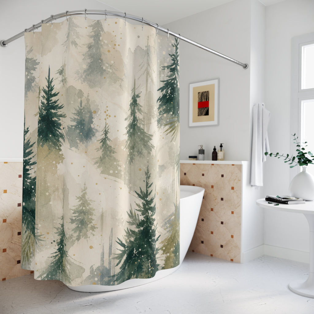 Winter Shower Curtain