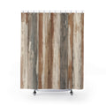 Weathered Barnwood Shower Curtain