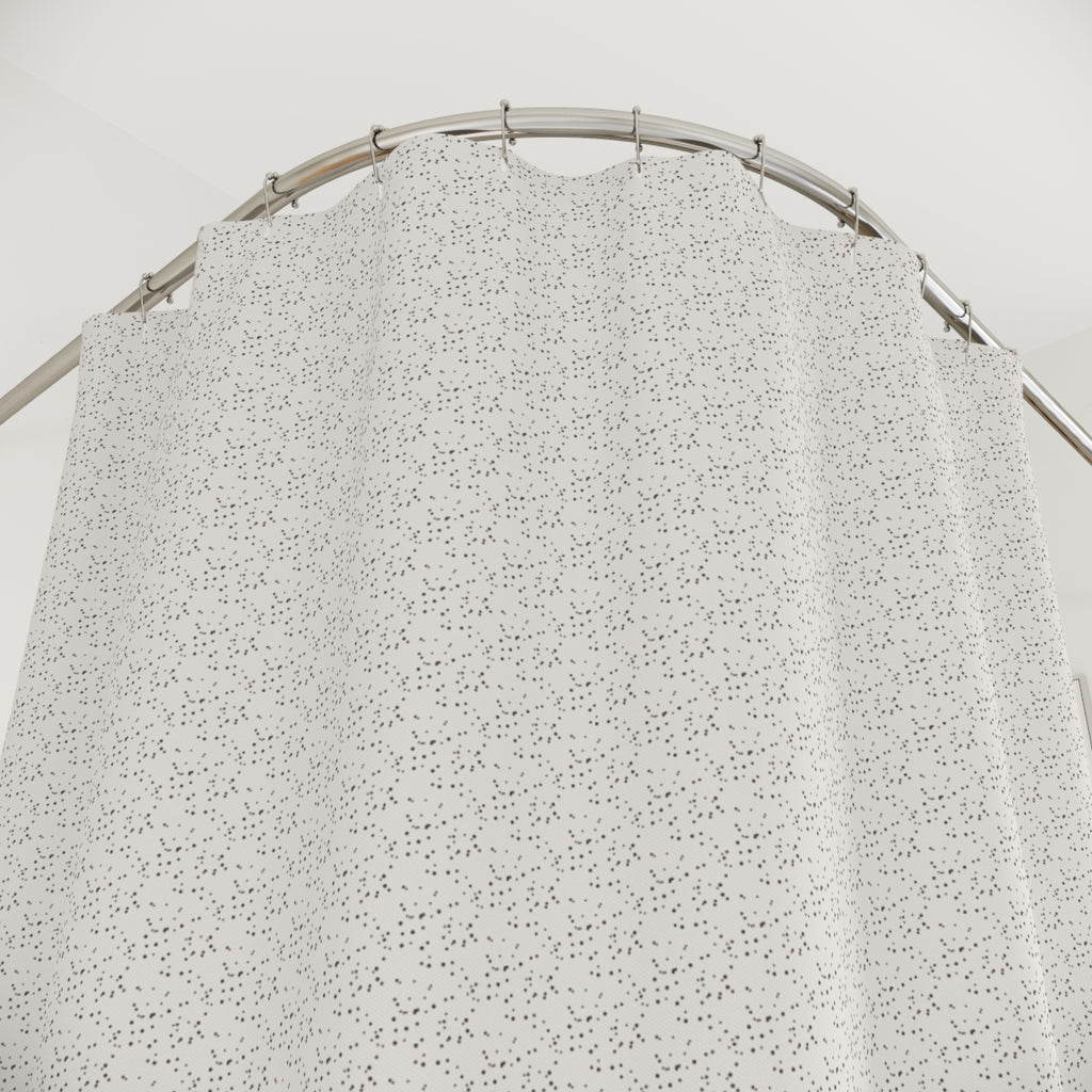 Whisper Speckle Polka Dot Shower Curtain