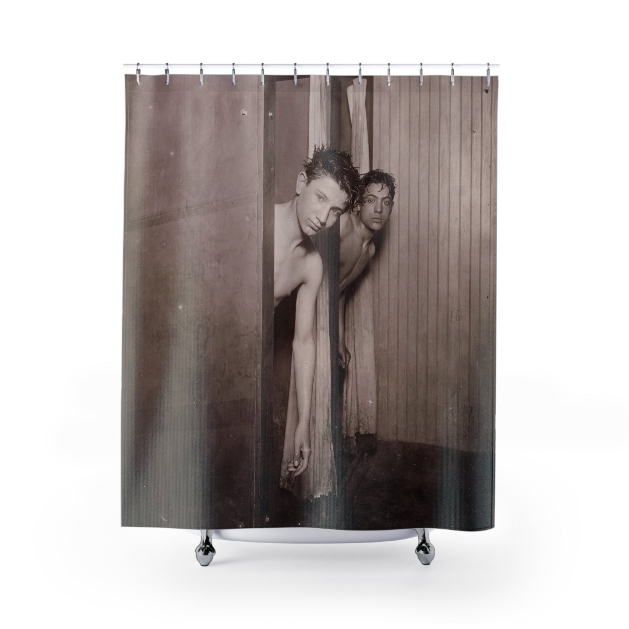 Lewis Hine Historical Photo Shower Curtain