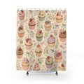 Cupcake Bakery Cute Shower Curtain