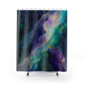 Opal Aurora Abstract Shower Curtain