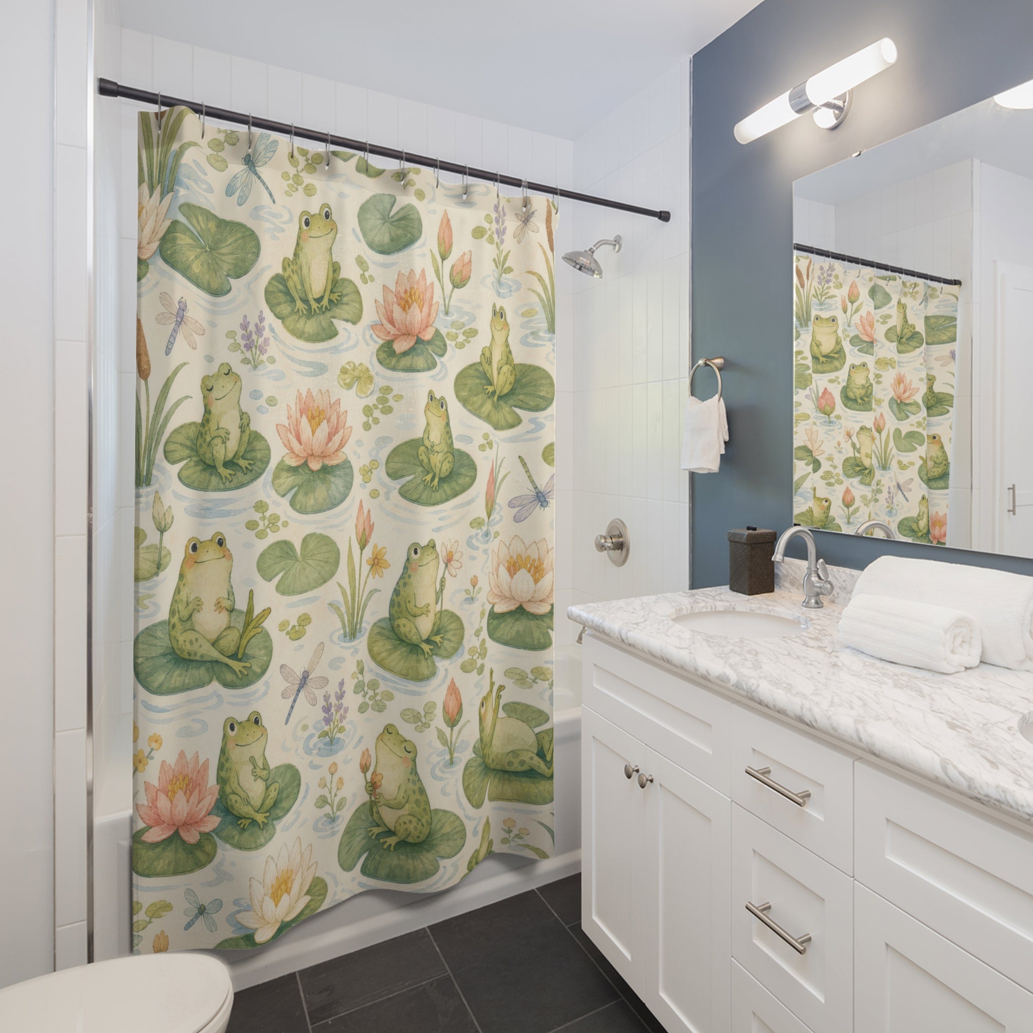 Frog Shower Curtain