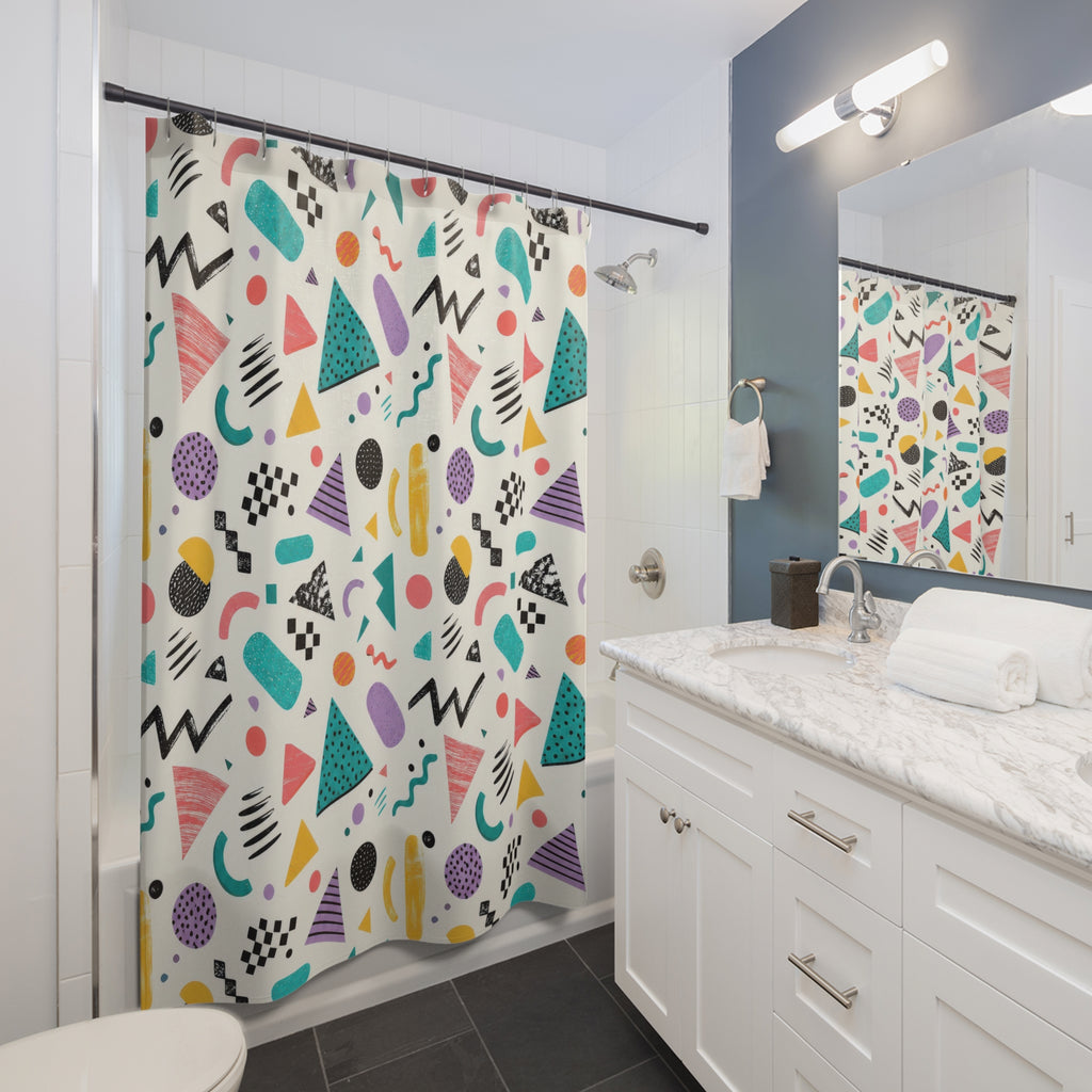 80s Shower Curtain