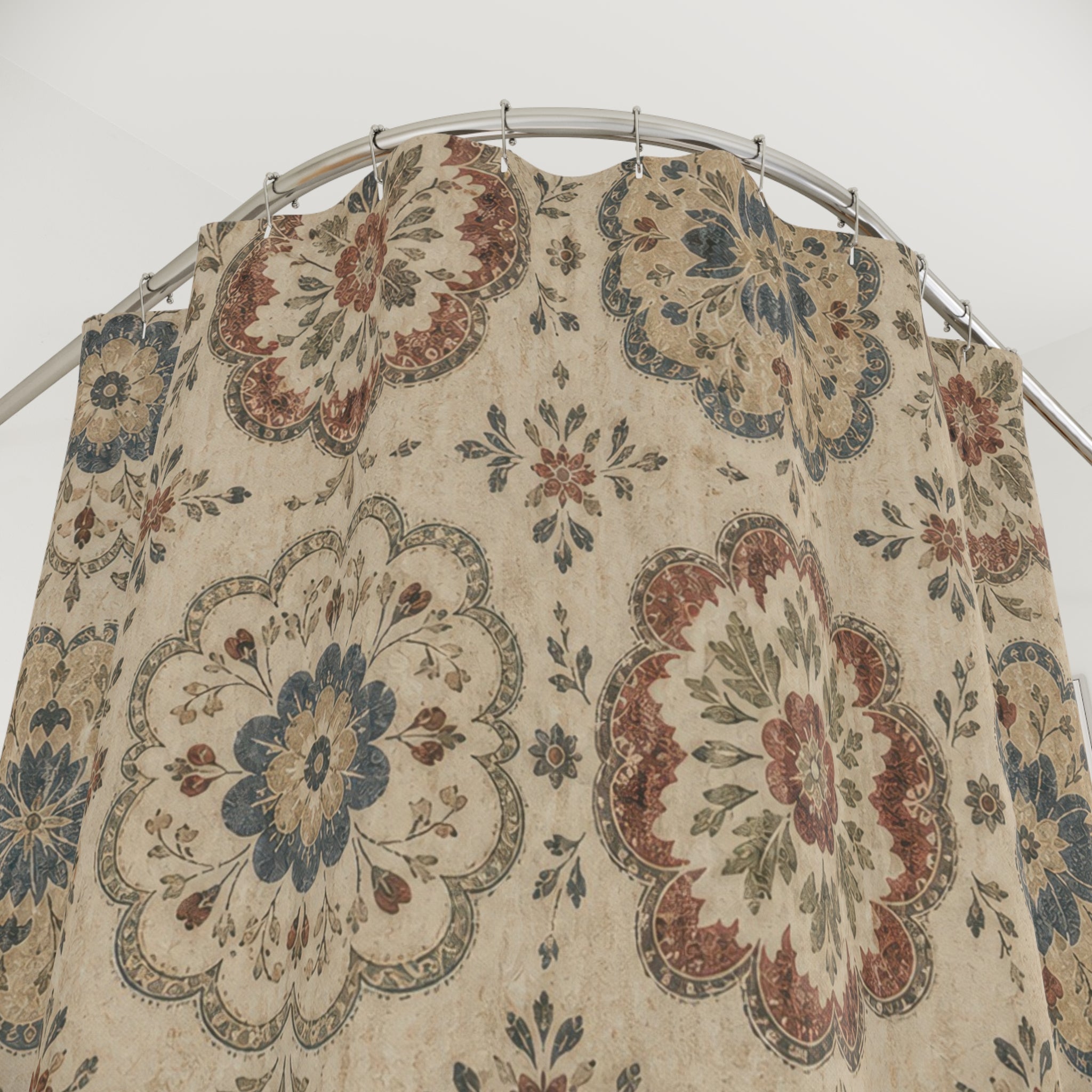 Vintage Medallion Shower Curtain