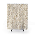 Seashell Coral Shower Curtain