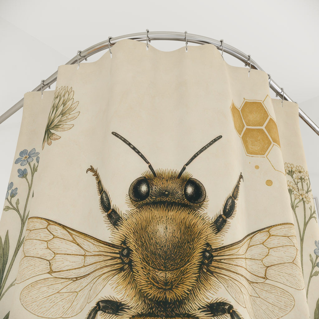 Bee Shower Curtain
