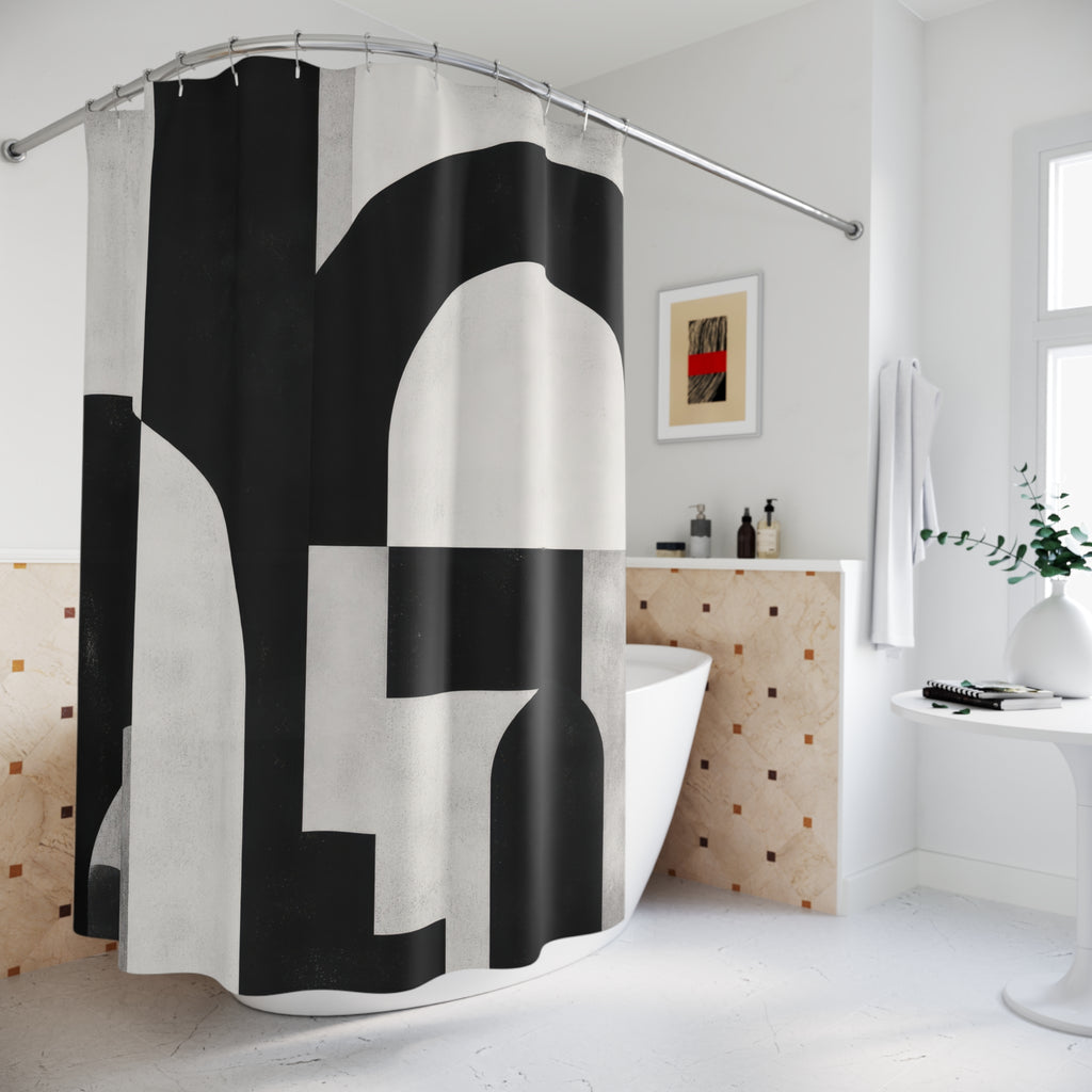 Modern Arch Abstract Shower Curtain