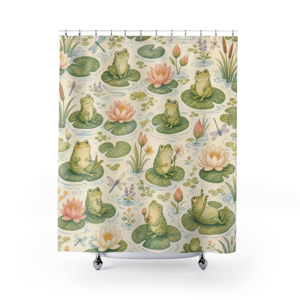 Frog Shower Curtain