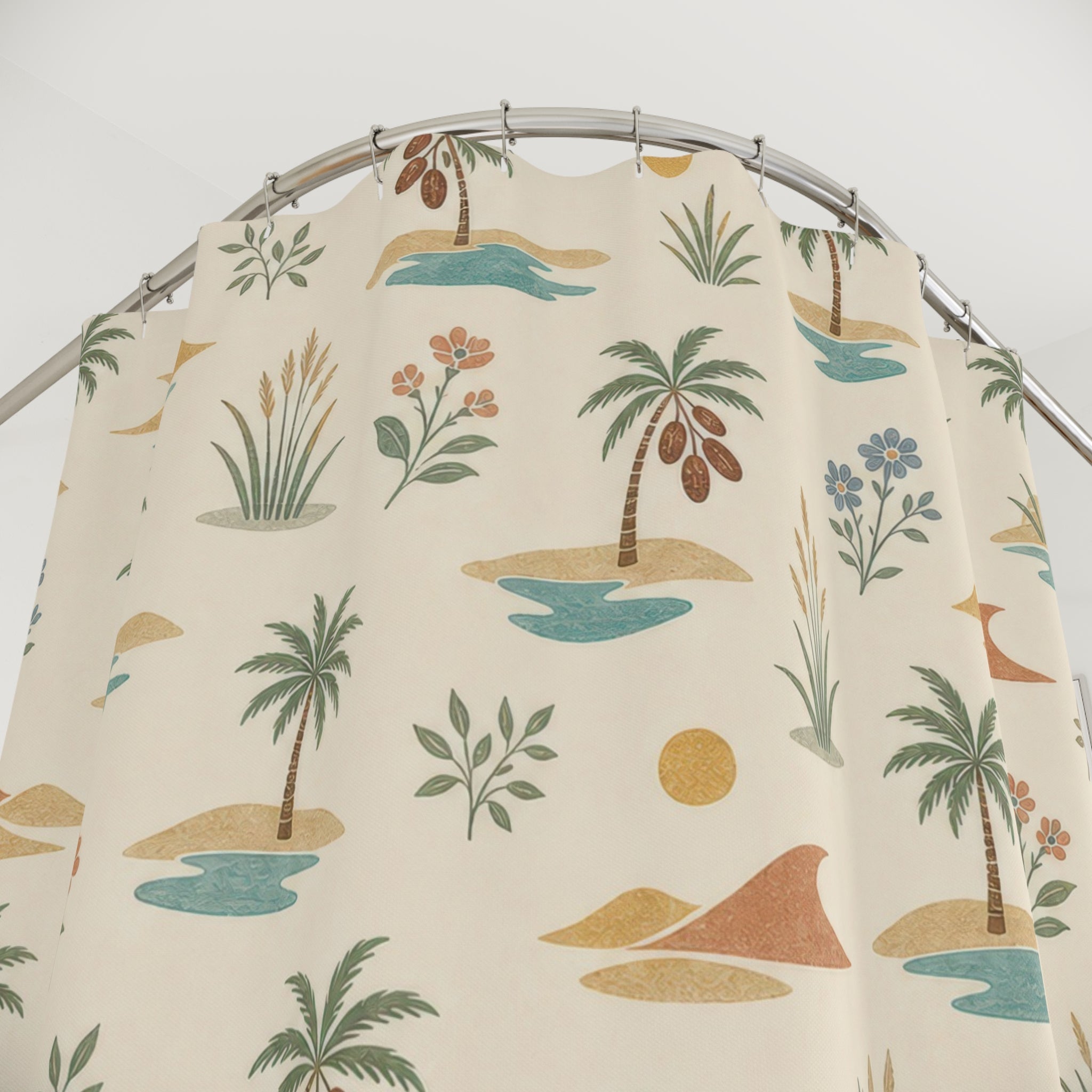 Desert Oasis Shower Curtain: Desert Shower Curtain