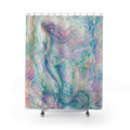 Pastel Ocean Watercolor Shower Curtain
