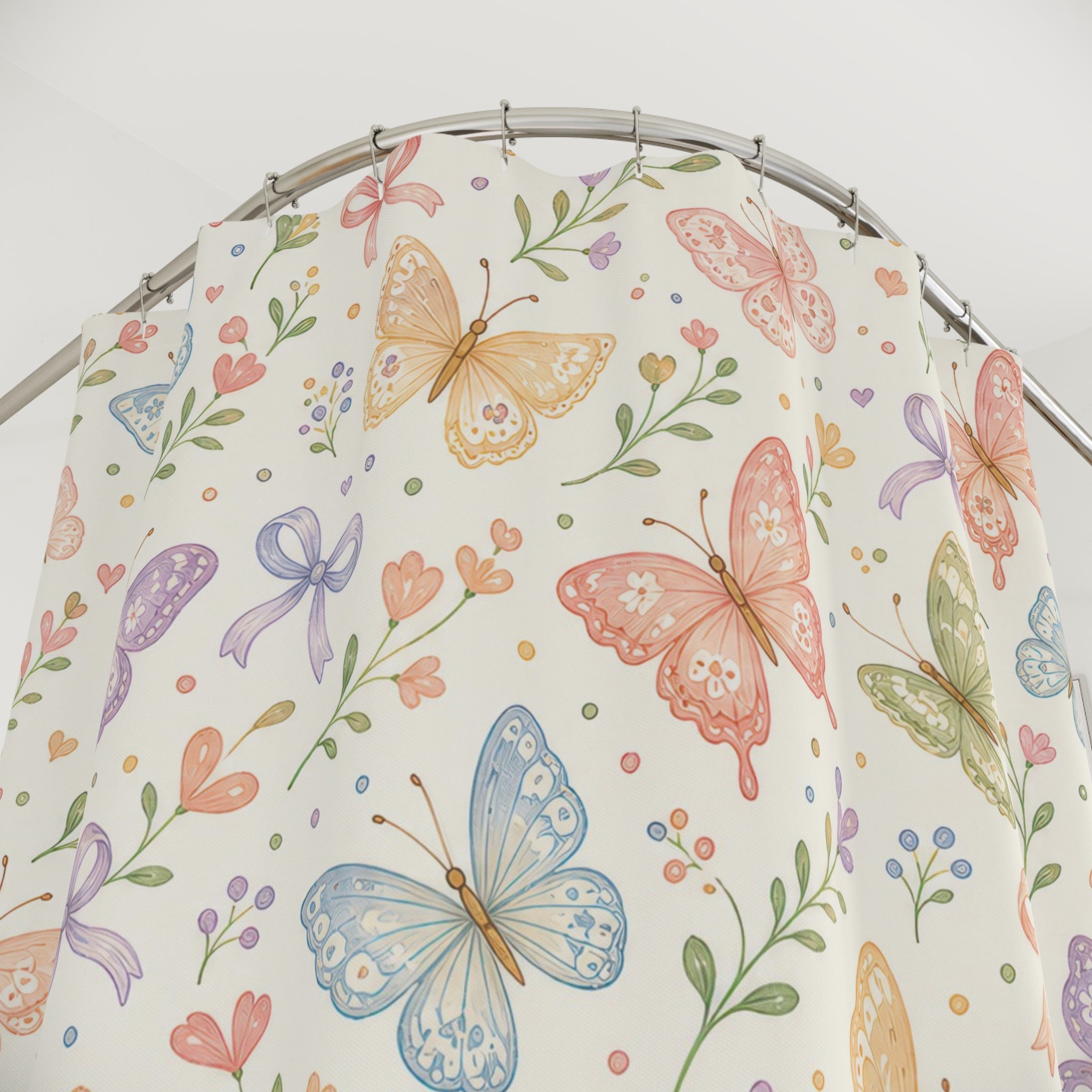 Butterfly Shower Curtain