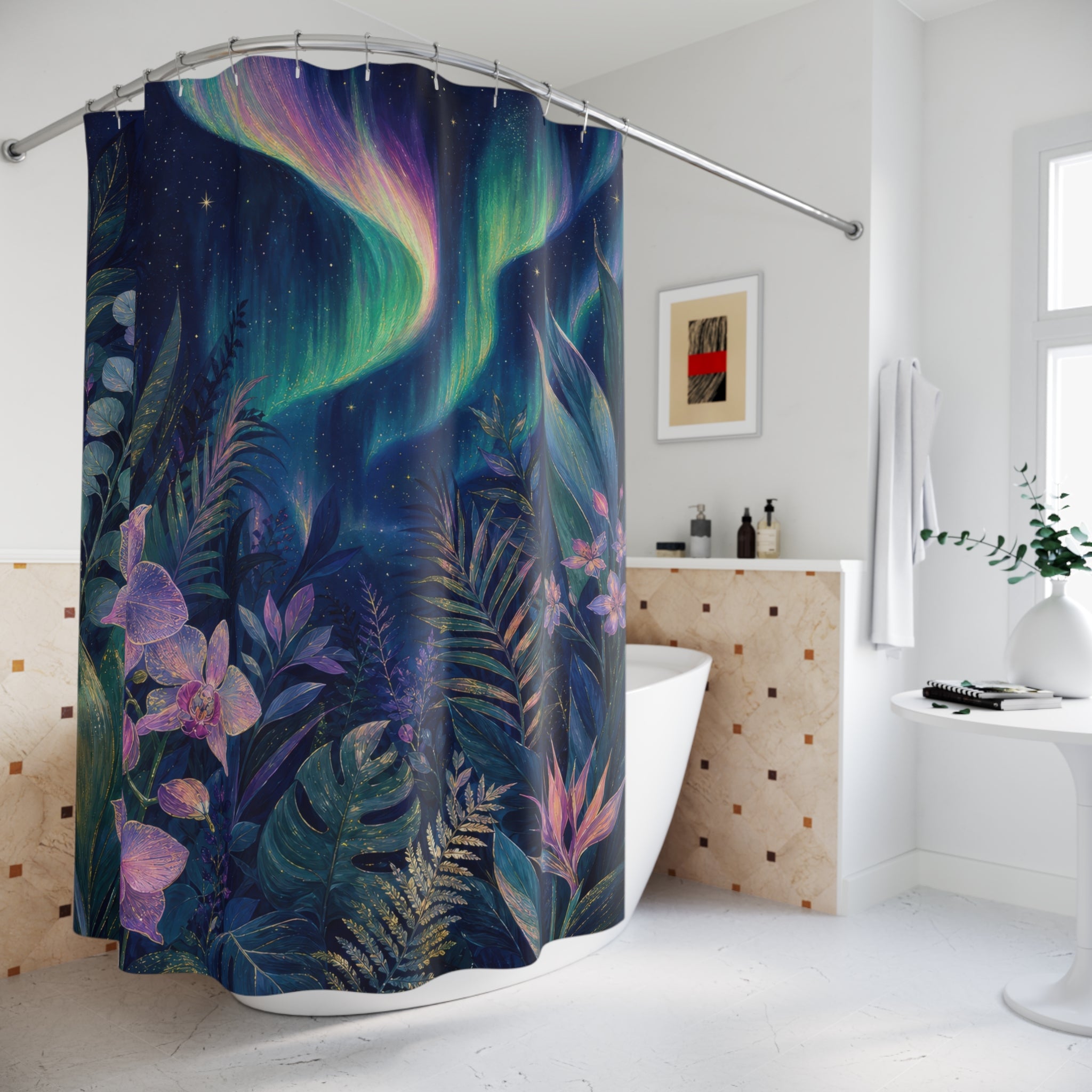 Aurora Conservatory Shower Curtain