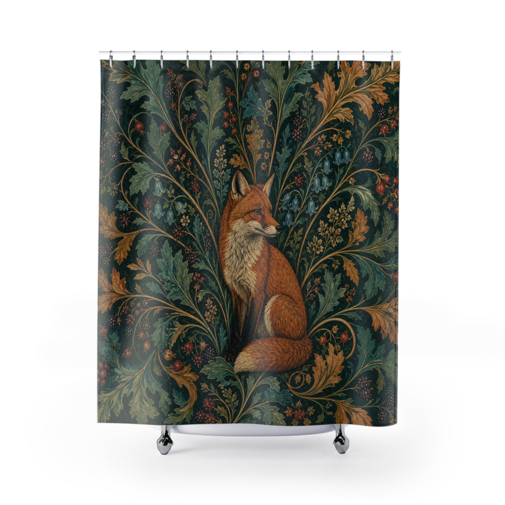 William Morris Fox Thicket Shower Curtain