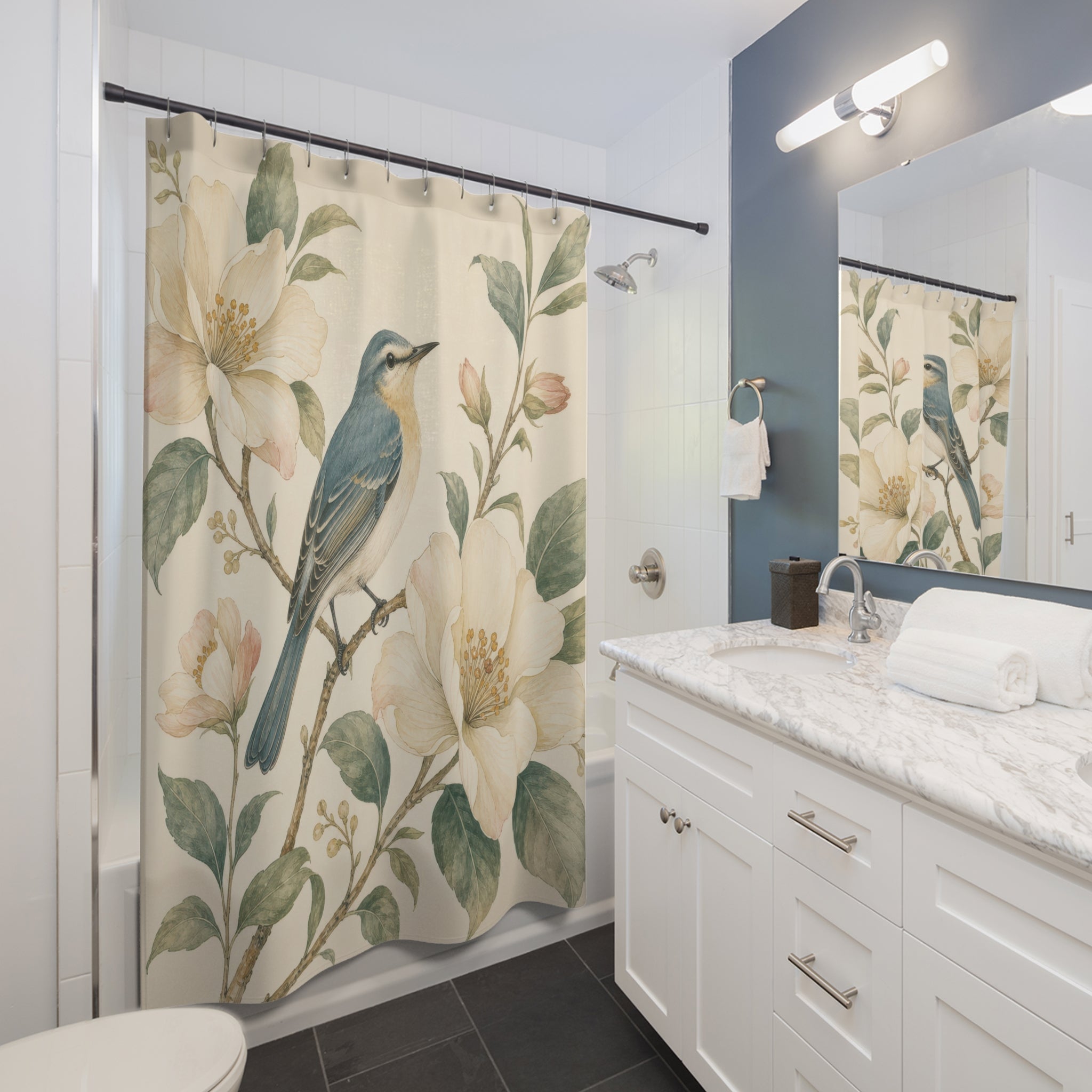 Birds Shower Curtain
