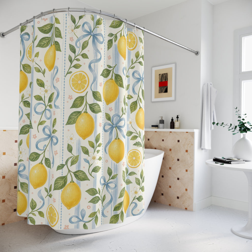 Lemon Shower Curtain