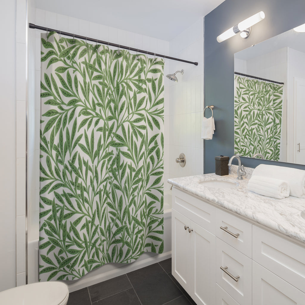 William Morris Willow Shower Curtain