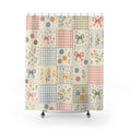 Pastel Patchwork Cute Shower Curtain