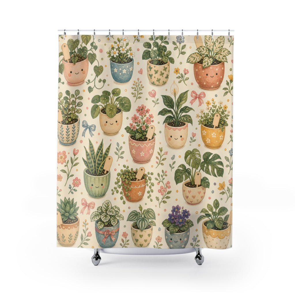 Plant Shower Curtain