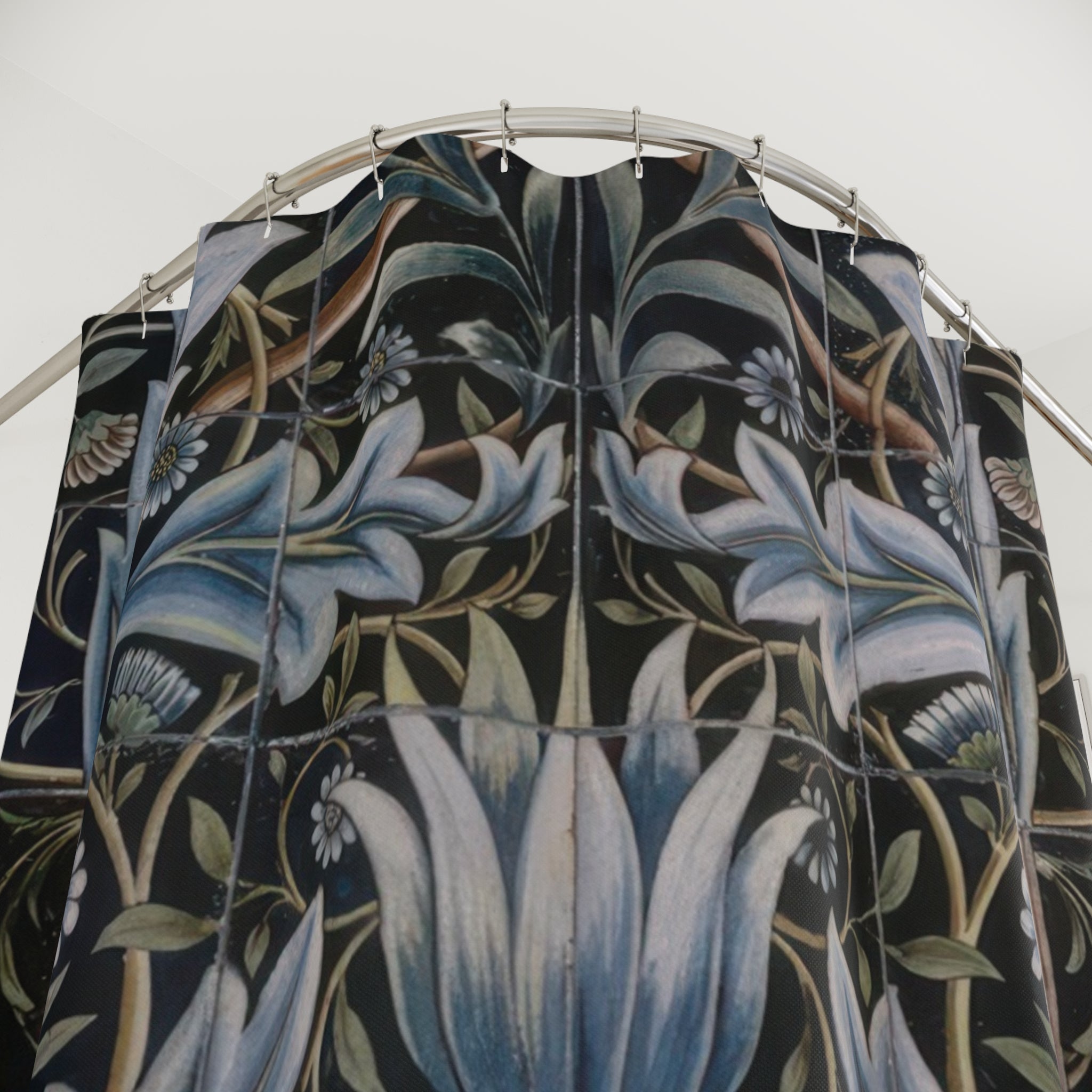 William Morris Membland Hall Tile Shower Curtain