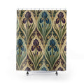 William Morris Iris Ogee Shower Curtain