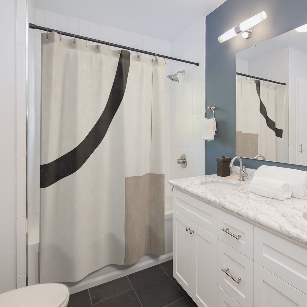 Minimalist Shower Curtain