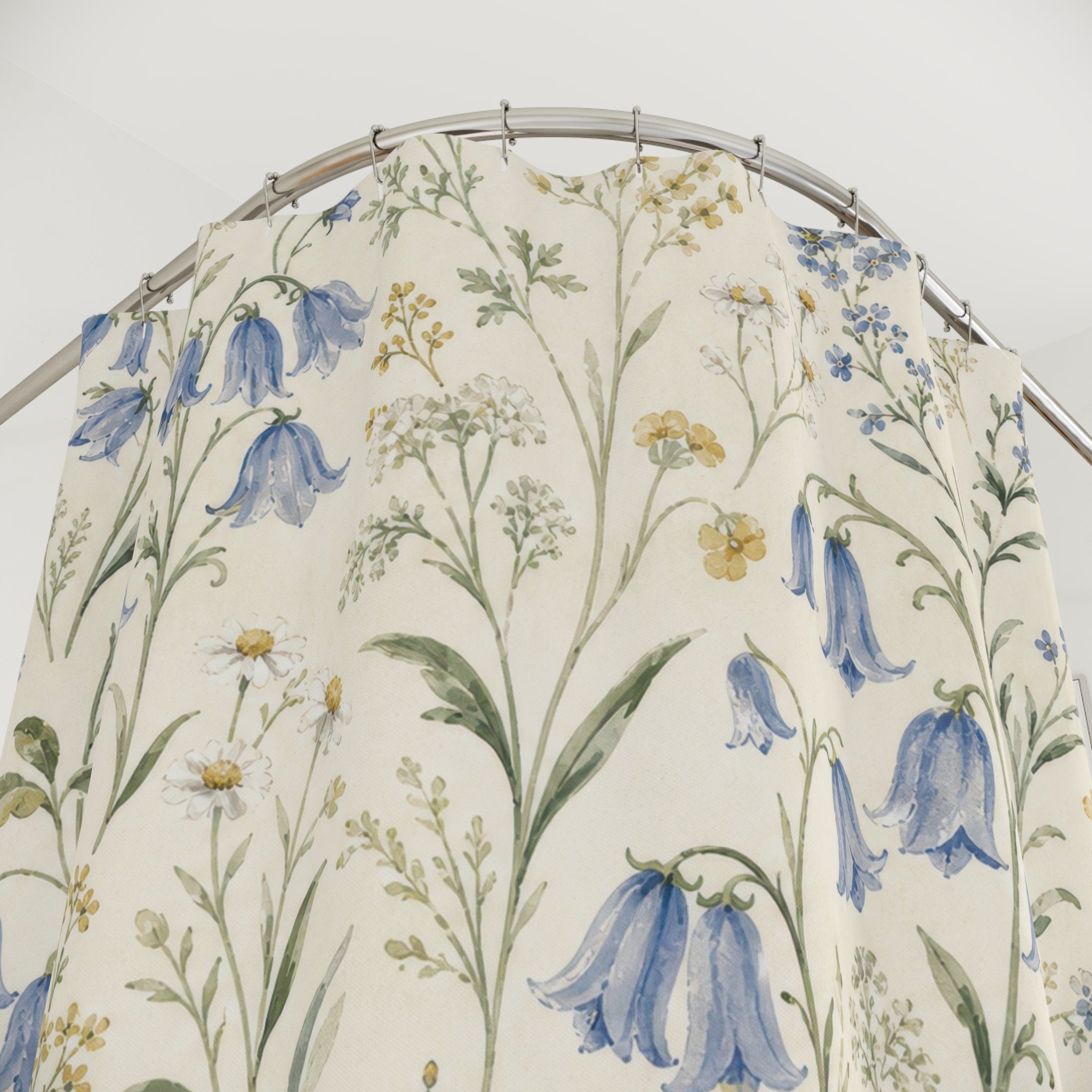 Country Wildflower Meadow Shower Curtain