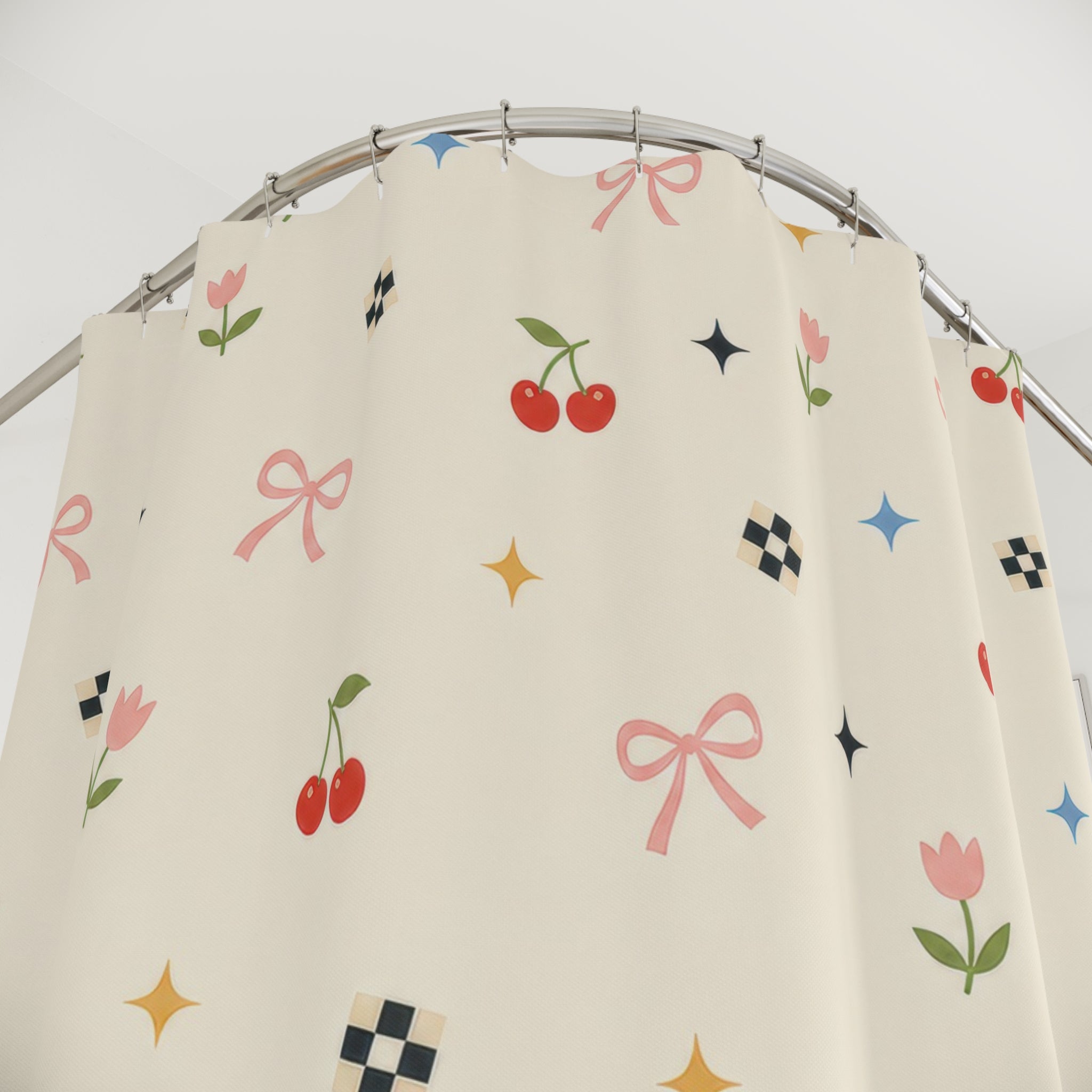 Fruit Cherry Shower Curtain