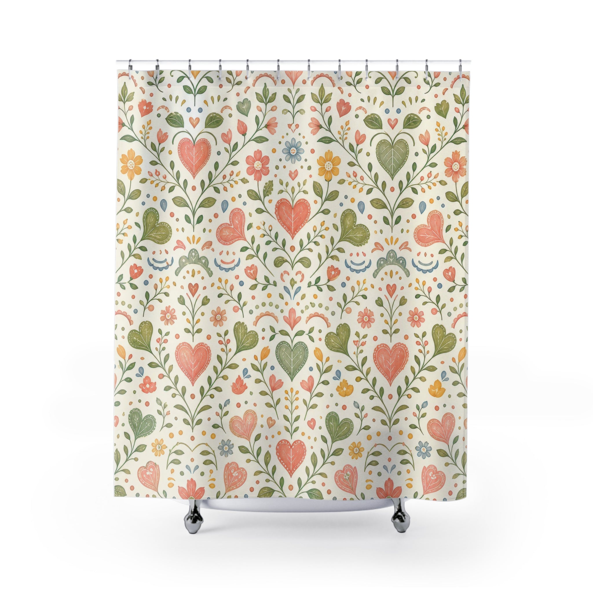 Heart Shower Curtain