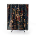 Jewel Tone Nutcracker Parade Shower Curtain