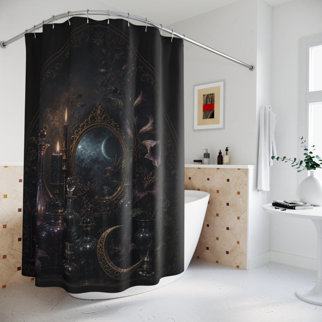 Gothic Apothecary Shower Curtain